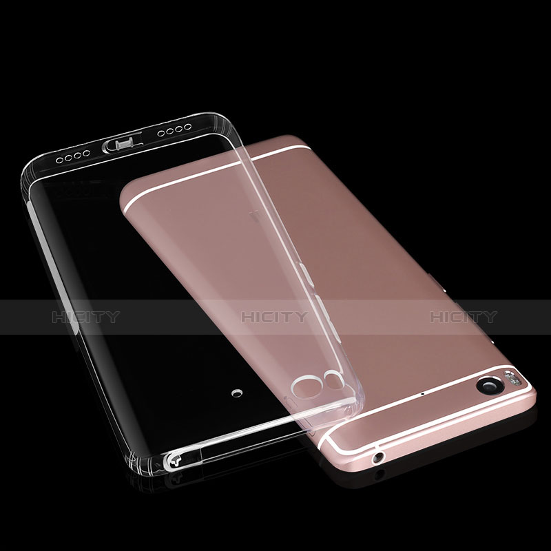 Etui Ultra Slim Silicone Souple Transparente pour Xiaomi Mi 5S 4G Clair Plus