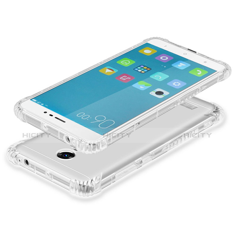 Etui Ultra Slim Silicone Souple Transparente pour Xiaomi Redmi Note 3 MediaTek Clair Plus