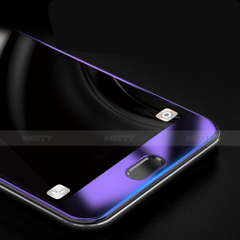 Film Protecteur d'Ecran Verre Trempe Anti-Lumiere Bleue B01 pour Samsung Galaxy C7 Pro C7010 Bleu Plus