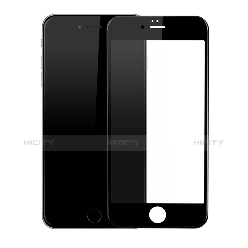 Film Protecteur d'Ecran Verre Trempe Integrale F01 pour Apple iPhone 6 Plus Noir Plus