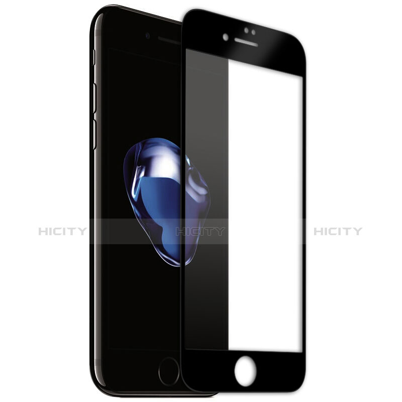 Film Protecteur d'Ecran Verre Trempe Integrale F02 pour Apple iPhone 8 Noir Plus