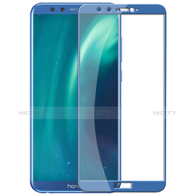 Film Protecteur d'Ecran Verre Trempe Integrale F02 pour Huawei Honor 9 Lite Bleu Plus