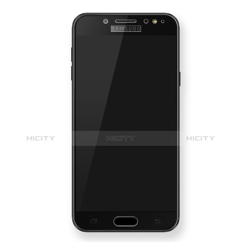 Film Protecteur d'Ecran Verre Trempe Integrale F02 pour Samsung Galaxy C8 C710F Noir Plus