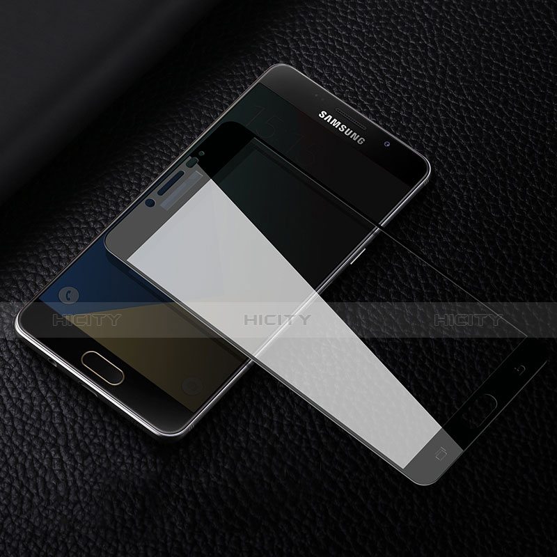 Film Protecteur d'Ecran Verre Trempe Integrale F02 pour Samsung Galaxy C9 Pro C9000 Noir Plus