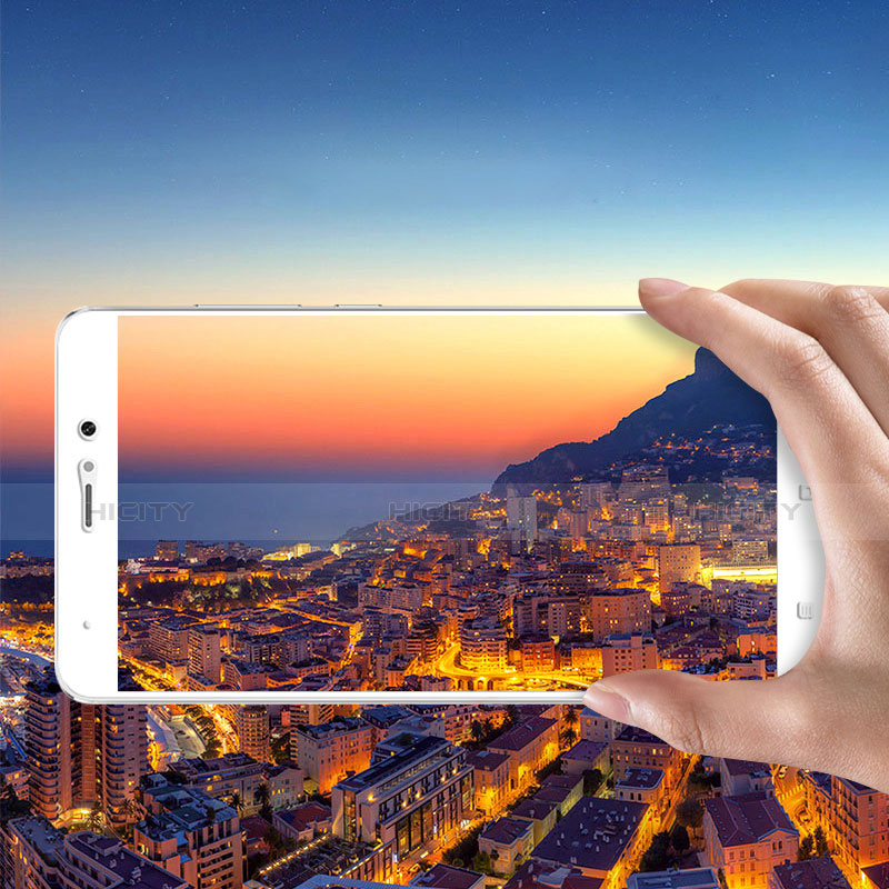 Film Protecteur d'Ecran Verre Trempe Integrale F02 pour Xiaomi Mi 5S Plus Blanc Plus