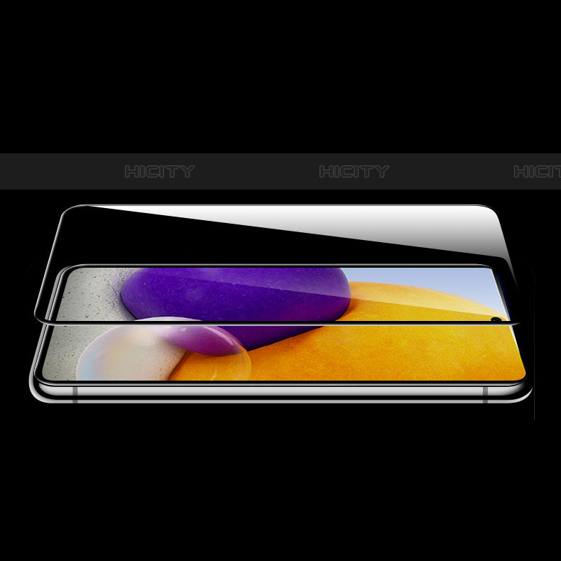 Film Protecteur d'Ecran Verre Trempe Integrale F04 pour Samsung Galaxy A72 5G Noir Plus