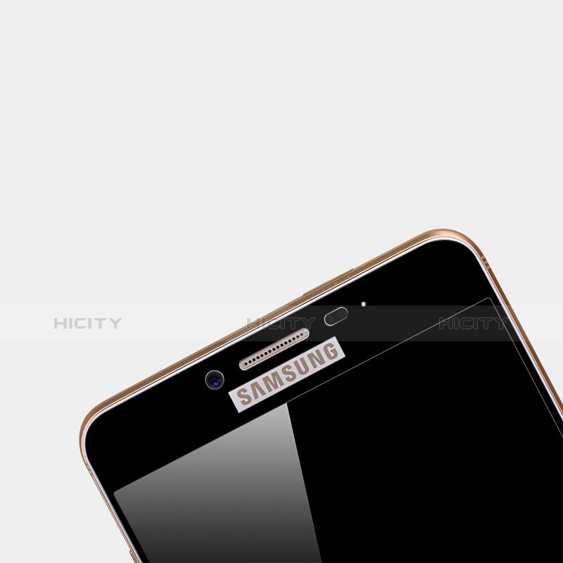 Film Protecteur d'Ecran Verre Trempe Integrale F04 pour Samsung Galaxy C7 SM-C7000 Noir Plus
