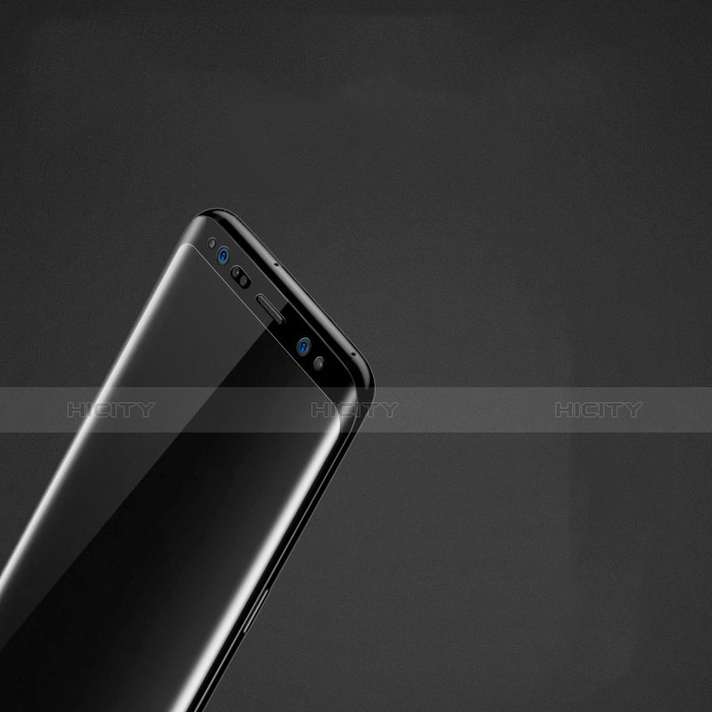 Film Protecteur d'Ecran Verre Trempe Integrale F04 pour Samsung Galaxy S8 Plus Noir Plus