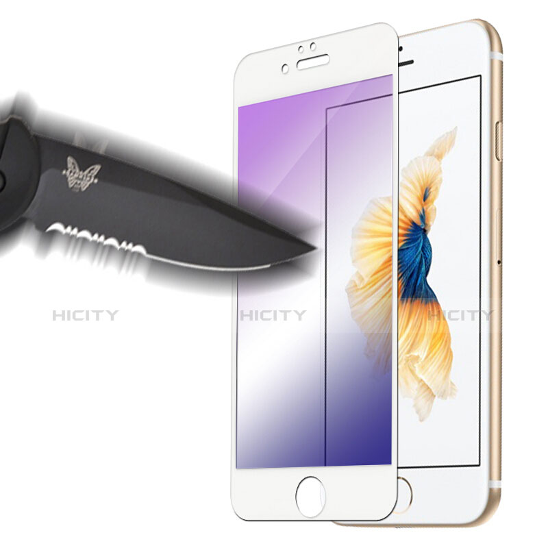 Film Protecteur d'Ecran Verre Trempe Integrale F05 pour Apple iPhone 6 Blanc Plus