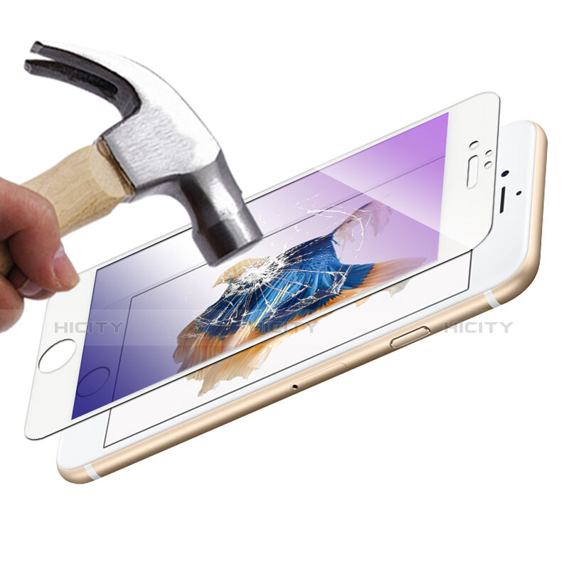 Film Protecteur d'Ecran Verre Trempe Integrale F05 pour Apple iPhone 6 Blanc Plus