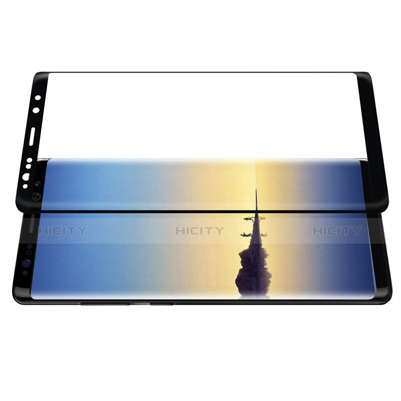 Film Protecteur d'Ecran Verre Trempe Integrale F05 pour Samsung Galaxy Note 8 Noir Plus