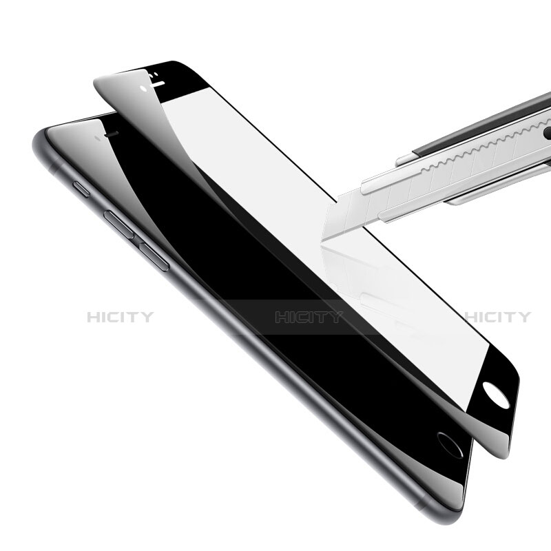 Film Protecteur d'Ecran Verre Trempe Integrale F13 pour Apple iPhone SE (2020) Noir Plus