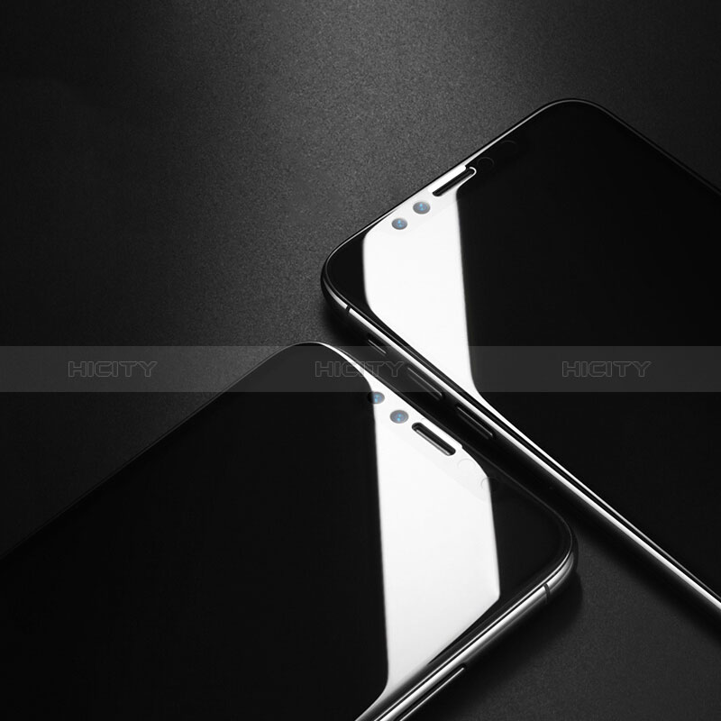 Film Protecteur d'Ecran Verre Trempe Integrale F16 pour Apple iPhone X Noir Plus