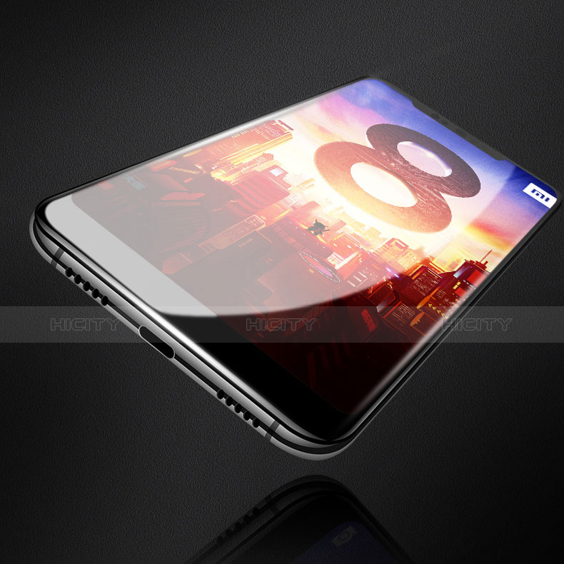 Film Protecteur d'Ecran Verre Trempe Integrale F18 pour Xiaomi Mi 8 Noir Plus