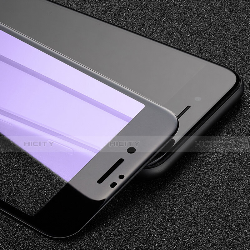 Film Protecteur d'Ecran Verre Trempe Integrale F22 pour Apple iPhone 7 Plus Noir Plus