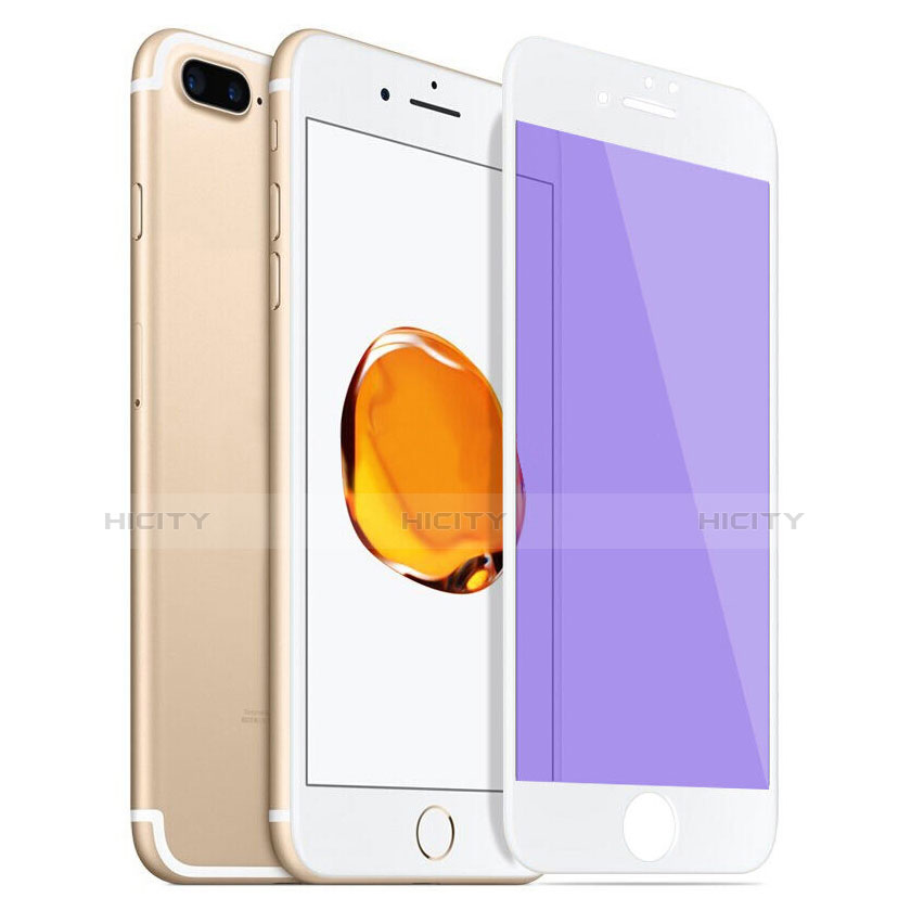 Film Protecteur d'Ecran Verre Trempe Integrale F23 pour Apple iPhone 7 Plus Blanc Plus