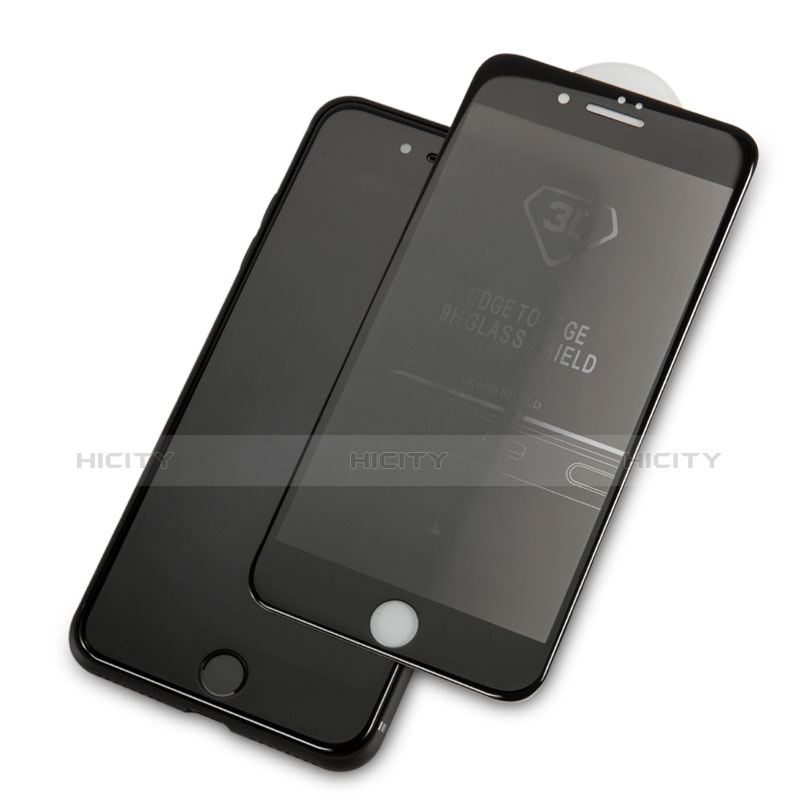 Film Protecteur d'Ecran Verre Trempe Integrale F28 pour Apple iPhone 7 Plus Noir Plus