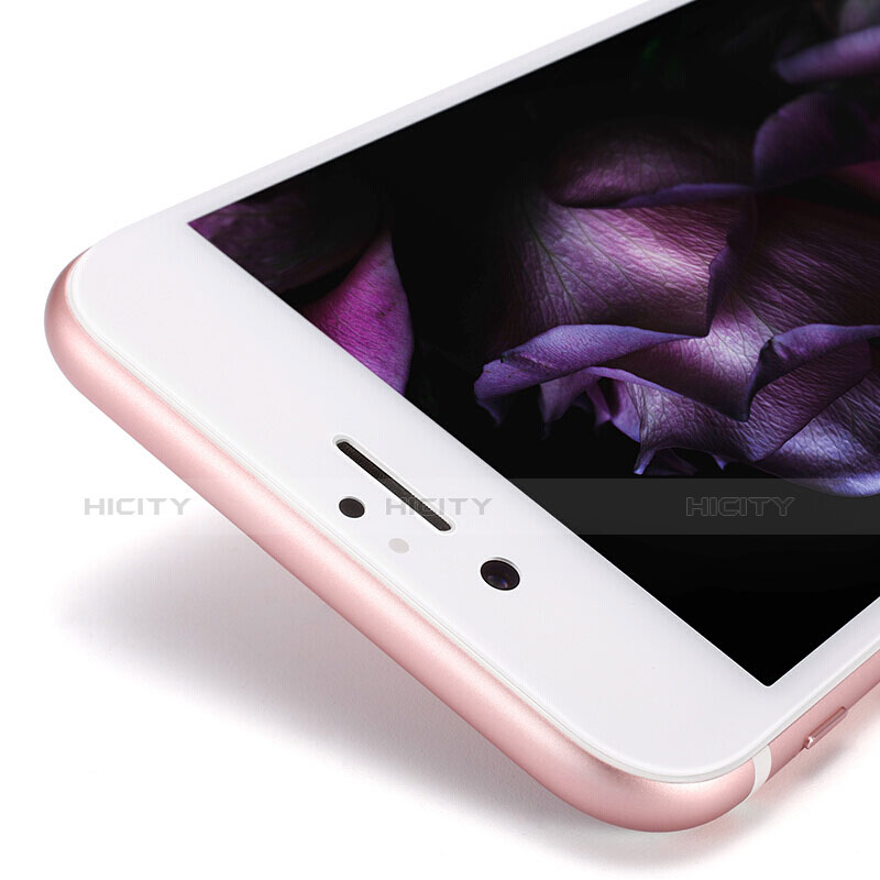 Film Protecteur d'Ecran Verre Trempe Integrale pour Apple iPhone 7 Plus Blanc Plus