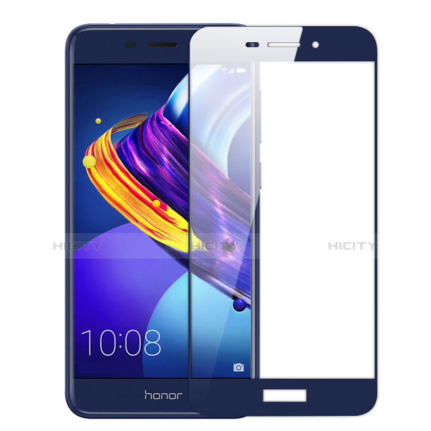 Film Protecteur d'Ecran Verre Trempe Integrale pour Huawei Honor 6C Pro Bleu Plus