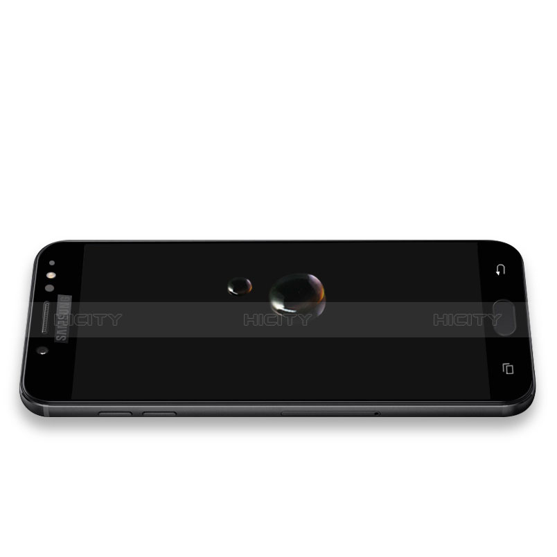 Film Protecteur d'Ecran Verre Trempe Integrale pour Samsung Galaxy C7 (2017) Noir Plus