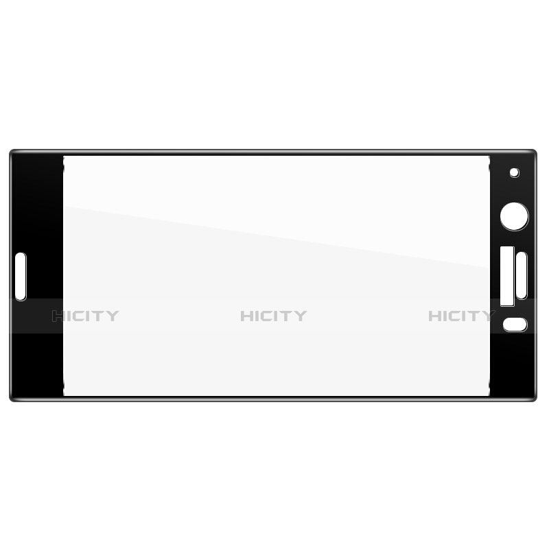 Film Protecteur d'Ecran Verre Trempe Integrale pour Sony Xperia XZ1 Compact Noir Plus