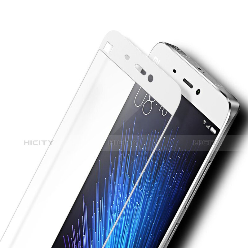 Film Protecteur d'Ecran Verre Trempe Integrale pour Xiaomi Mi 5 Blanc Plus