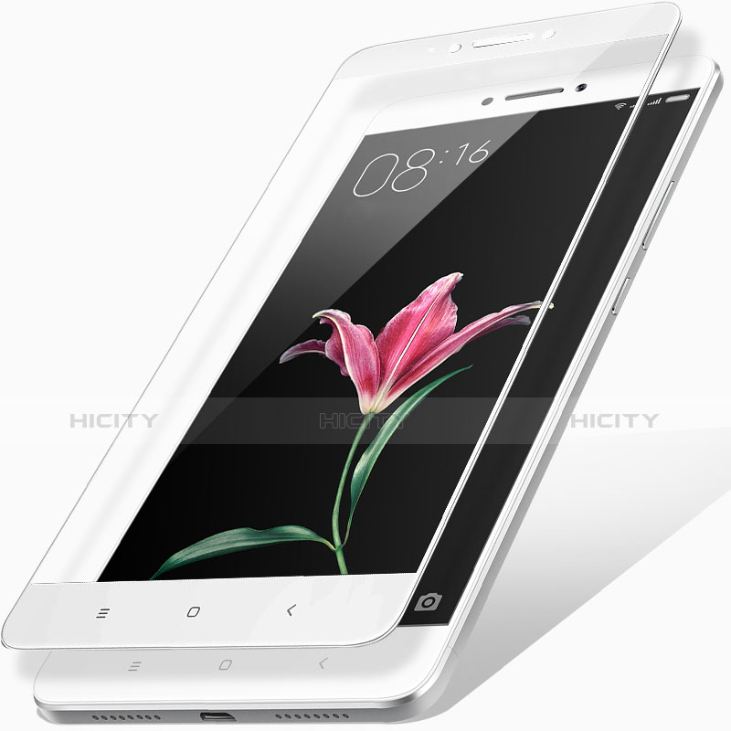 Film Protecteur d'Ecran Verre Trempe Integrale pour Xiaomi Mi Max 2 Blanc Plus