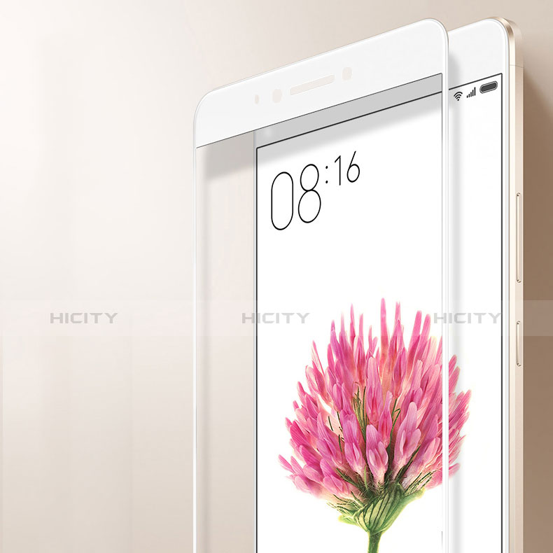 Film Protecteur d'Ecran Verre Trempe Integrale pour Xiaomi Mi Max 2 Blanc Plus