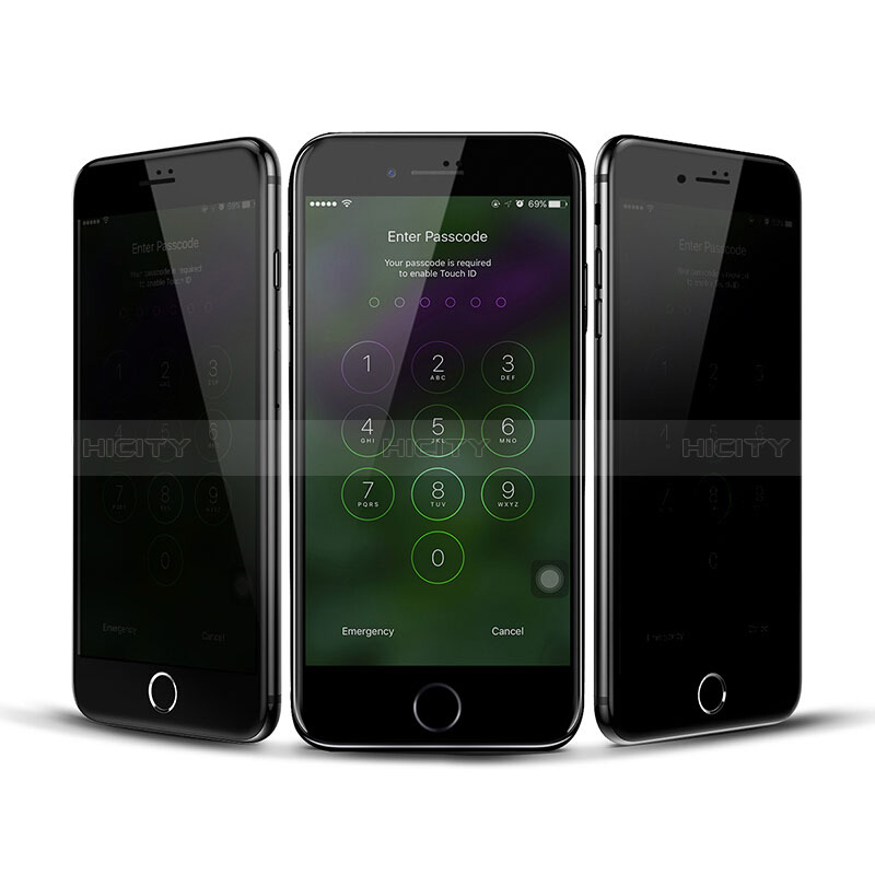 Film Protecteur d'Ecran Verre Trempe Privacy pour Apple iPhone 8 Clair Plus