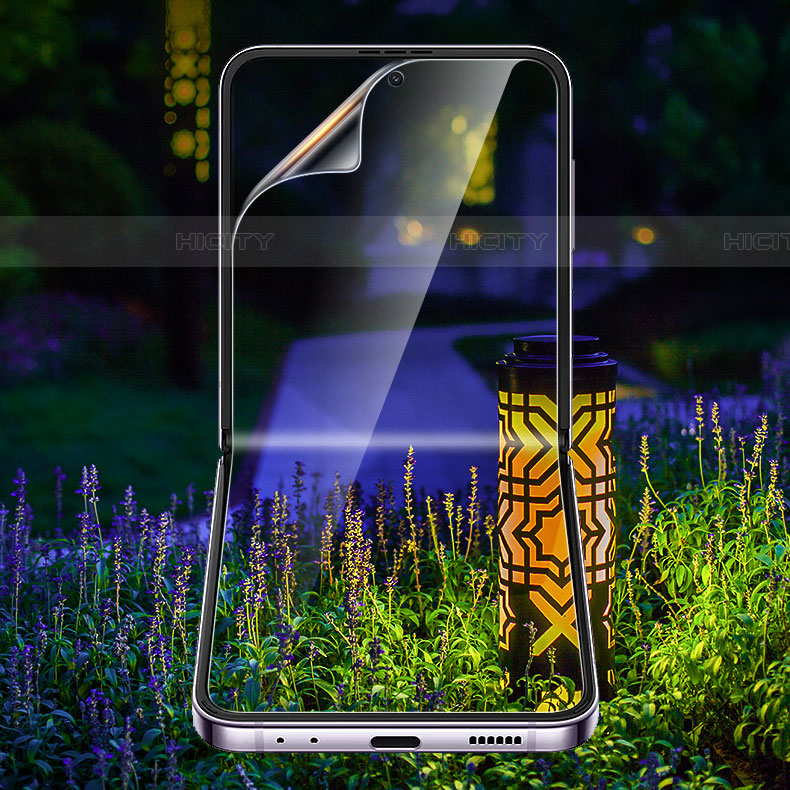 Film Protection Protecteur d'Ecran Integrale F06 pour Samsung Galaxy Z Flip4 5G Clair Plus