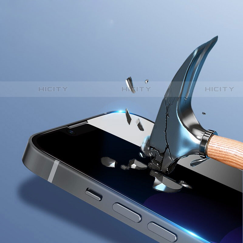 Film Protection Protecteur d'Ecran Verre Trempe Integrale Anti-Lumiere Bleue pour Apple iPhone 13 Noir Plus