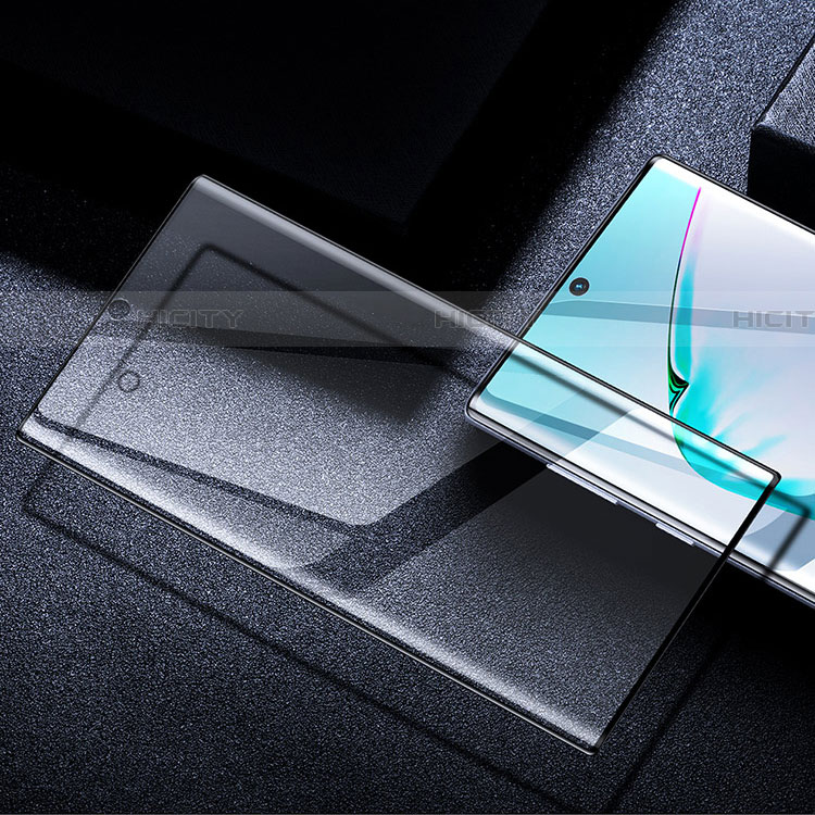 Film Protection Protecteur d'Ecran Verre Trempe Integrale F05 pour Samsung Galaxy Note 10 Noir Plus