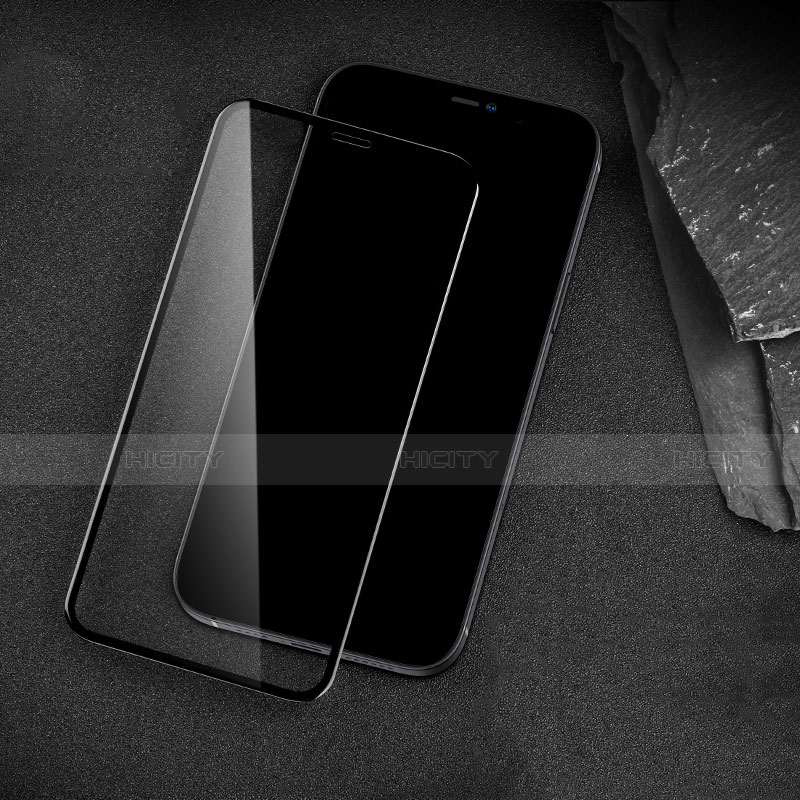 Film Protection Protecteur d'Ecran Verre Trempe Integrale pour Apple iPhone 12 Noir Plus