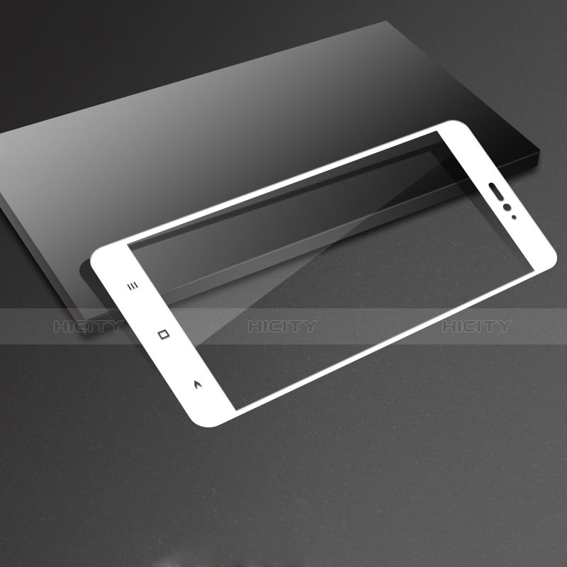 Film Protection Protecteur d'Ecran Verre Trempe Integrale pour Xiaomi Mi 4i Blanc Plus