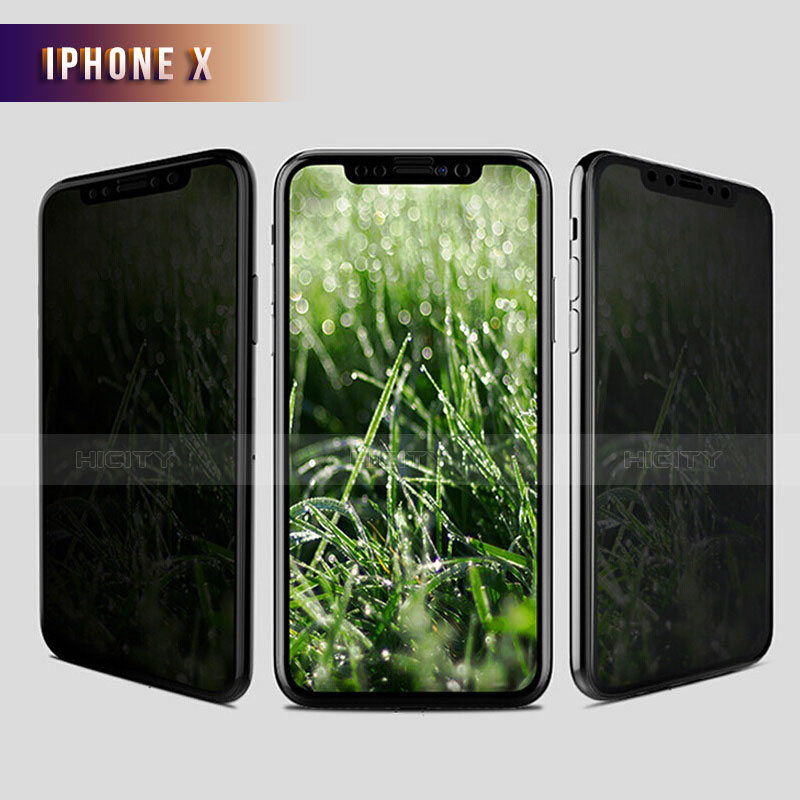Film Protection Protecteur d'Ecran Verre Trempe Privacy S01 pour Apple iPhone Xs Max Clair Plus