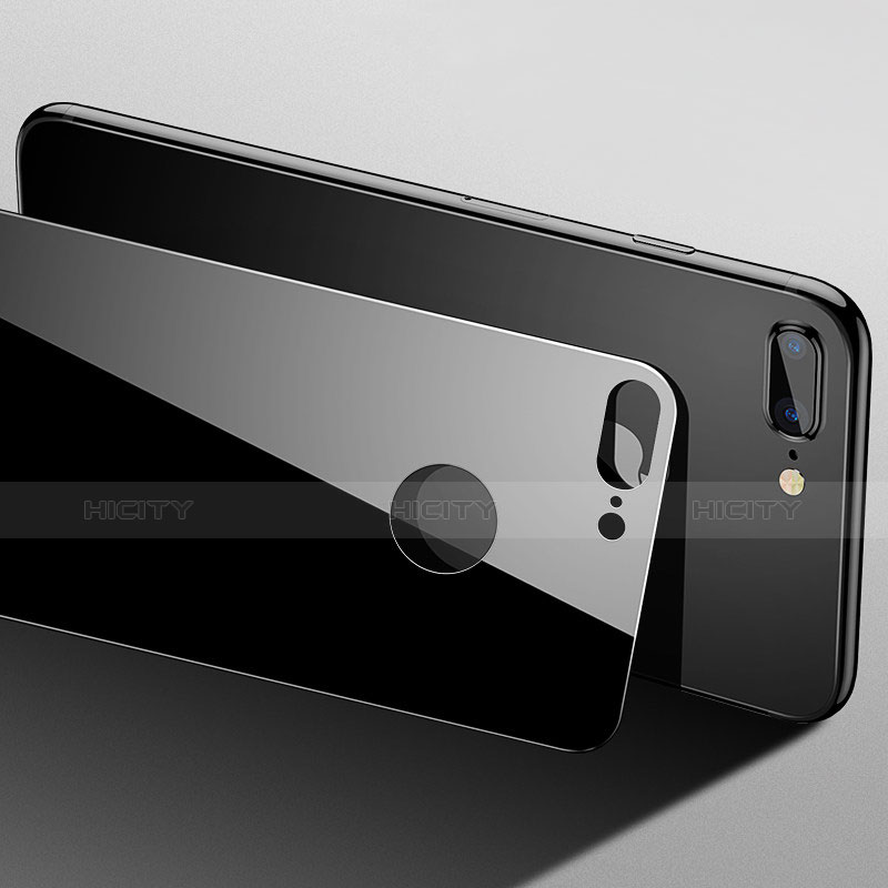 Film Protection Verre Trempe Arriere Protecteur d'Ecran B06 pour Apple iPhone 7 Plus Noir Plus