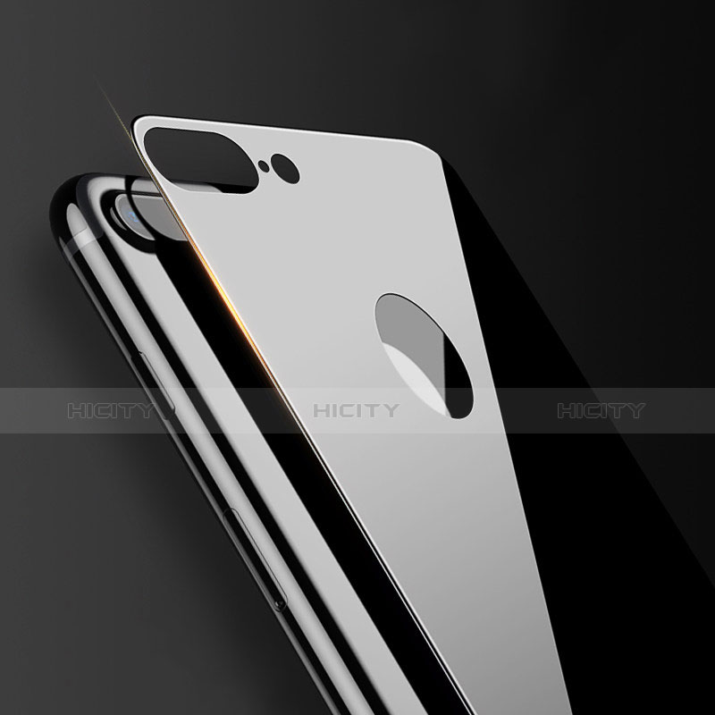 Film Protection Verre Trempe Arriere Protecteur d'Ecran B06 pour Apple iPhone 8 Plus Noir Plus