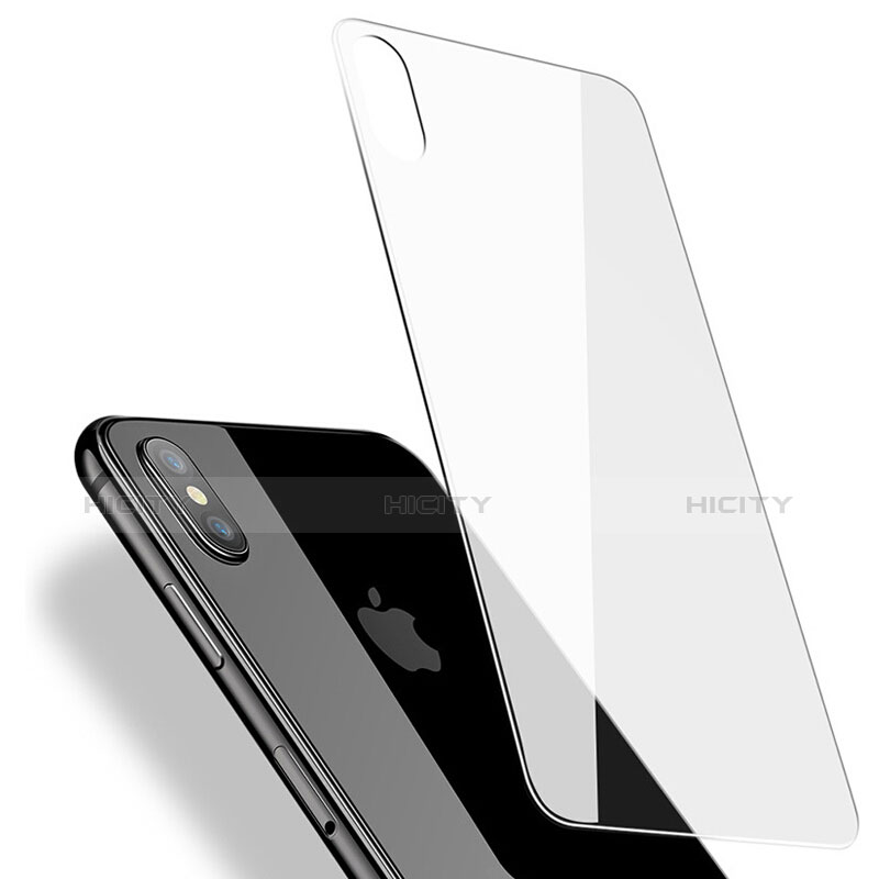 Film Protection Verre Trempe Arriere Protecteur d'Ecran B07 pour Apple iPhone Xs Max Clair Plus