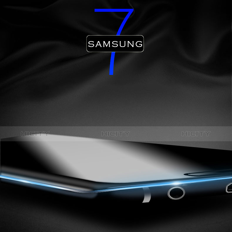 Film Verre Trempe Protecteur d'Ecran 3D pour Samsung Galaxy S7 Edge G935F Clair Plus