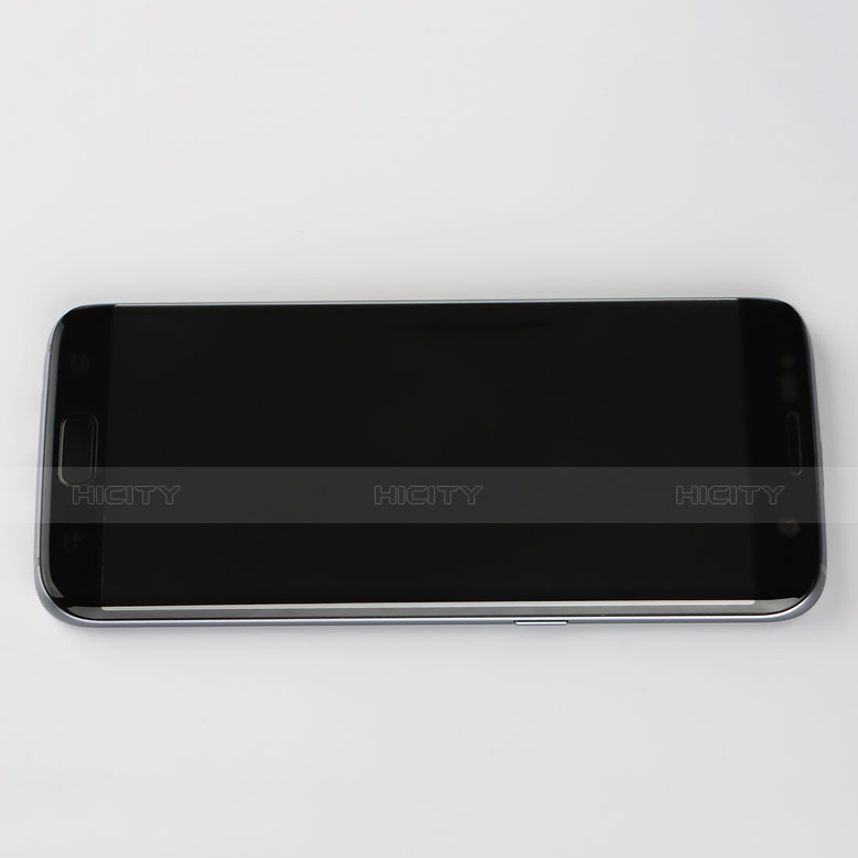 Film Verre Trempe Protecteur d'Ecran 3D pour Samsung Galaxy S7 Edge G935F Noir Plus