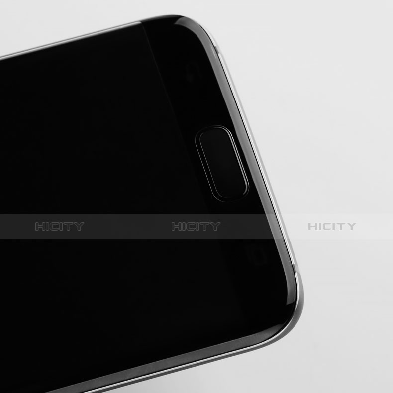 Film Verre Trempe Protecteur d'Ecran 3D pour Samsung Galaxy S7 Edge G935F Noir Plus