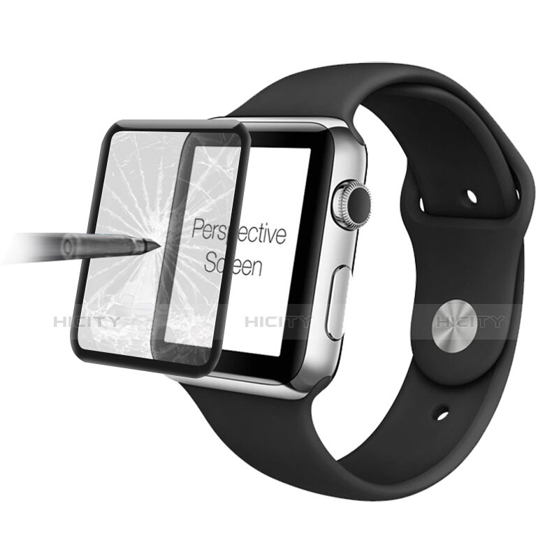Film Verre Trempe Protecteur d'Ecran F03 pour Apple iWatch 3 42mm Clair Plus