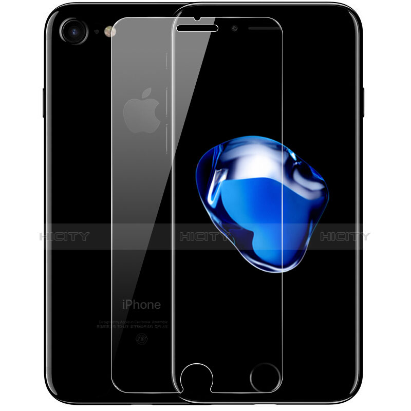 Film Verre Trempe Protecteur d'Ecran F06 pour Apple iPhone 8 Clair Plus