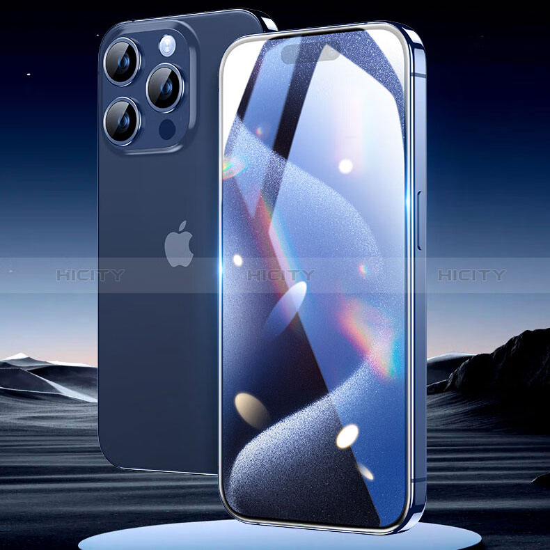 Film Verre Trempe Protecteur d'Ecran P02 pour Apple iPhone 15 Pro Clair Plus