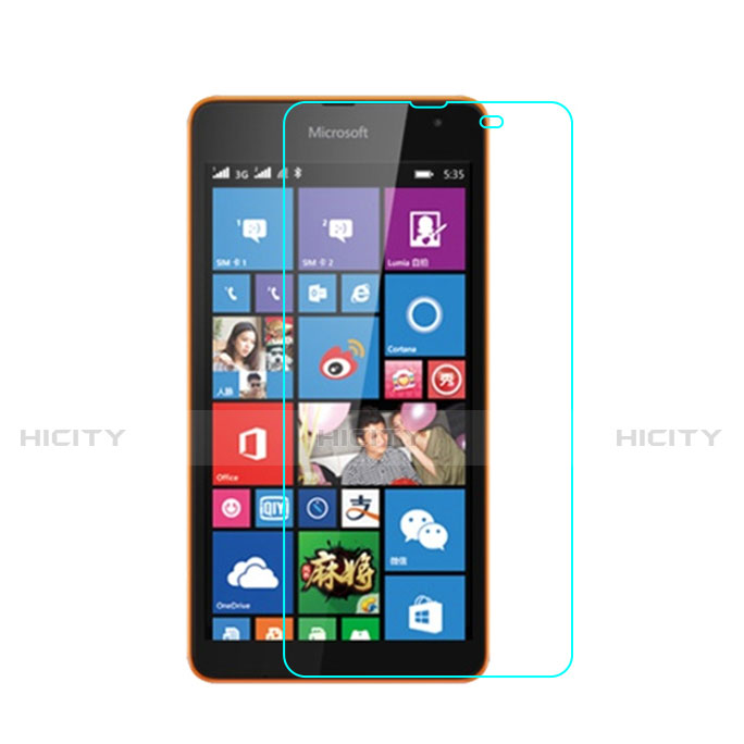 Film Verre Trempe Protecteur d'Ecran pour Microsoft Lumia 535 Clair Plus