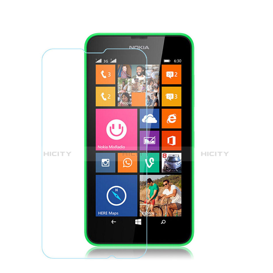 Film Verre Trempe Protecteur d'Ecran pour Nokia Lumia 630 Clair Plus