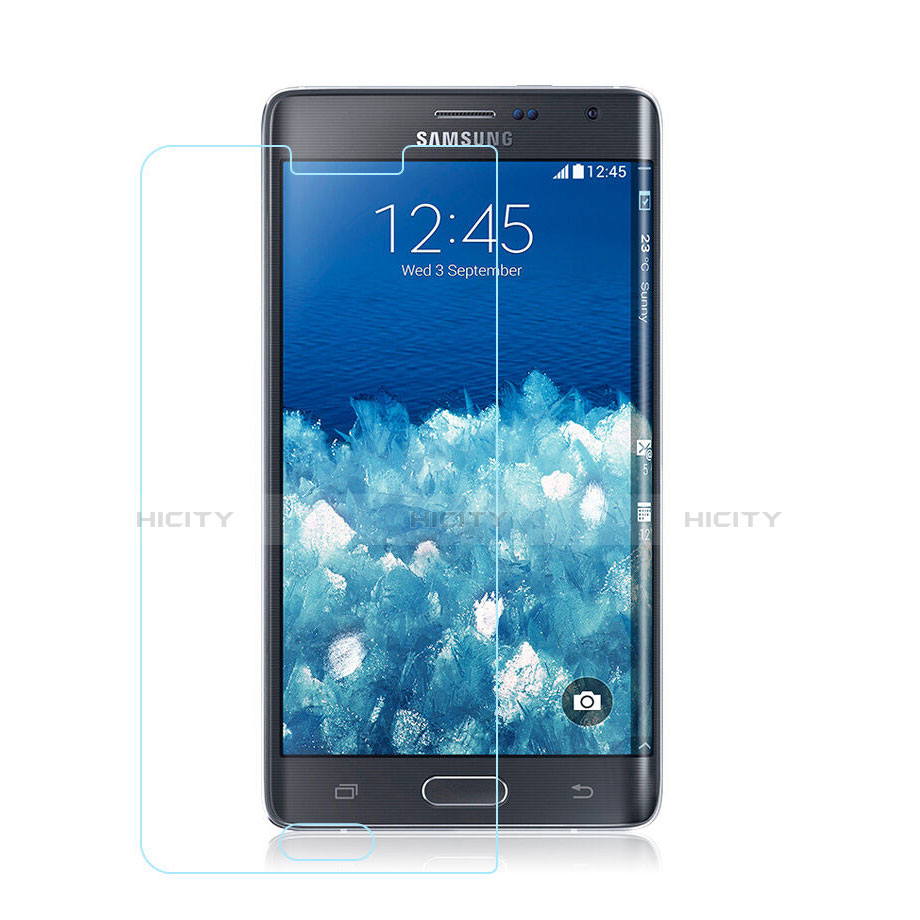Film Verre Trempe Protecteur d'Ecran pour Samsung Galaxy Note Edge SM-N915F Clair Plus