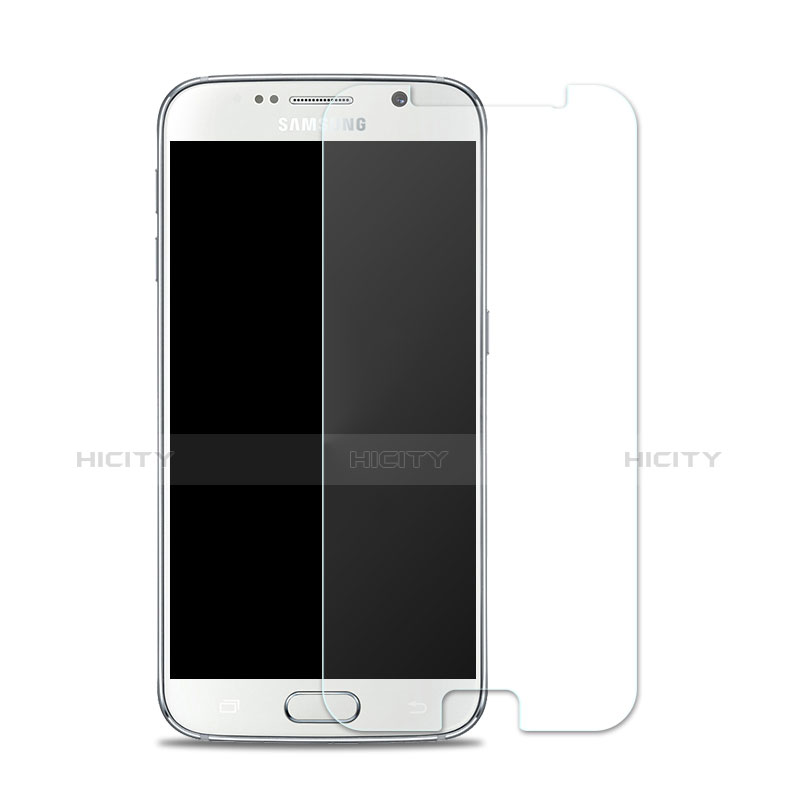 Film Verre Trempe Protecteur d'Ecran T01 pour Samsung Galaxy S6 Duos SM-G920F G9200 Clair Plus