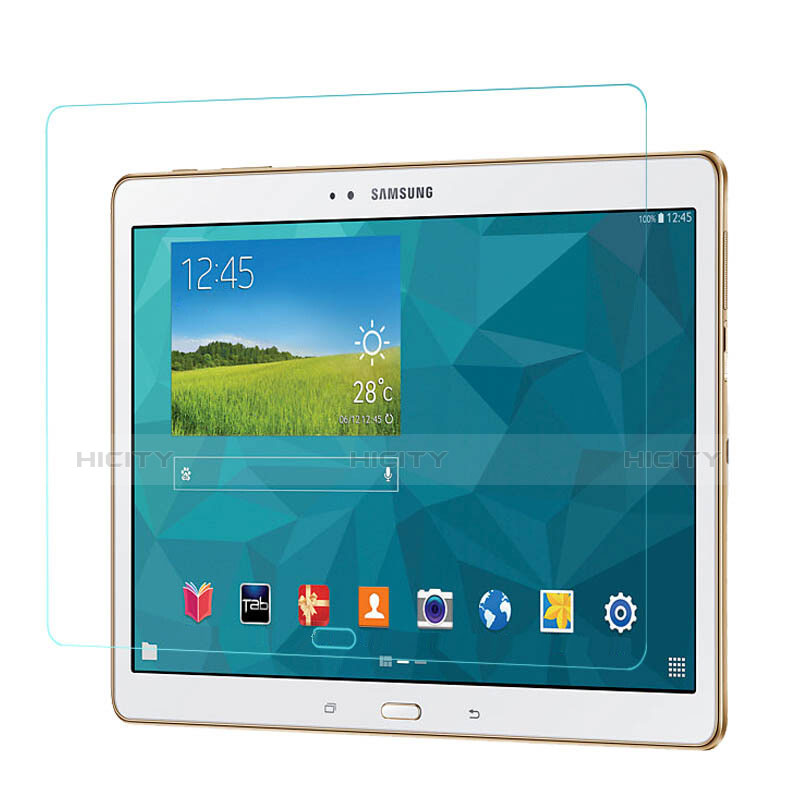 Film Verre Trempe Protecteur d'Ecran T01 pour Samsung Galaxy Tab S 10.5 LTE 4G SM-T805 T801 Clair Plus
