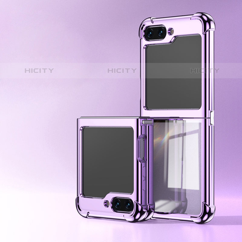 Housse Antichocs Rigide Transparente Crystal AN1 pour Samsung Galaxy Z Flip5 5G Plus